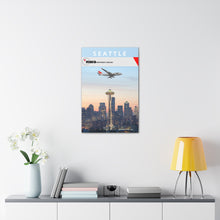 Load image into Gallery viewer, Destination Canvas Gallery Wrap - NWA 2000s - Seattle 747-400