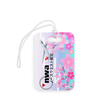 Load image into Gallery viewer, Luggage Tag - 2-sided acrylic - NWA 2000s Sakura Season