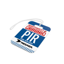 Load image into Gallery viewer, Luggage Tag - 2-sided acrylic - Northwest Airlink / Mesaba Hometown Series - Pierre, South Dakota