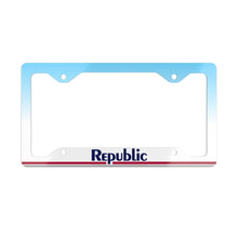 Load image into Gallery viewer, Car License Plate Frame - Republic 1985 Logo