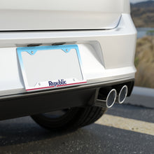 Load image into Gallery viewer, Car License Plate Frame - Republic 1985 Logo