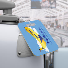 Load image into Gallery viewer, Luggage Tag - 2-sided acrylic - Hughes Airwest Top Banana