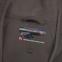 Load image into Gallery viewer, Windbreaker Jacket - Northwest Orient Airlines 1970s-1980s Logo