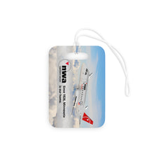 Load image into Gallery viewer, Luggage Tag - 2-sided acrylic - "Minnesota is our home" - HIB with Saab 340