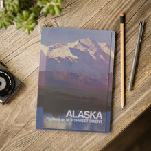 Load image into Gallery viewer, Softcover Journal - 1970s Northwest Destination Poster Series - Alaska