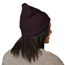 Load image into Gallery viewer, Embroidered Classic Cuffed Beanie - North Central Airlines "Herman" Logo