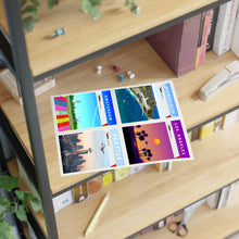 Load image into Gallery viewer, Vinyl Stickers - NWA 2000s Destination Posters, Group 1