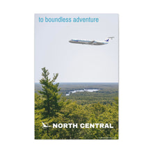 Load image into Gallery viewer, Destination Canvas Gallery Wrap - North Central Airlines DC-9 - Boundless Adventure