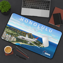Load image into Gallery viewer, Desk Mat - NWA 2000s Honolulu - Waikiki and Diamond Head