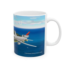 Load image into Gallery viewer, Ceramic Mug 11oz - NWA 2000s Honolulu Waikiki and Diamond Head
