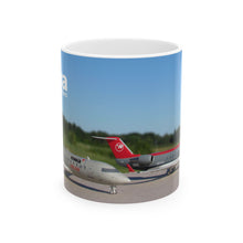 Load image into Gallery viewer, Ceramic Mug 11oz - Northwest Airlink CRJ Both Color Schemes