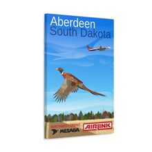 Load image into Gallery viewer, Destination Canvas Gallery Wrap - Northwest Orient Airlink - Aberdeen, SD - Mesaba Metroliner