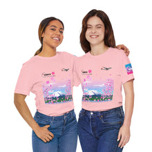 Load image into Gallery viewer, Short Sleeve T-Shirt - Northwest Airlines Cherry Blossoms