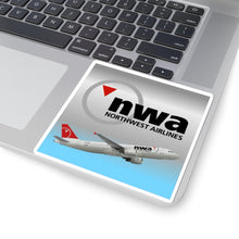 Load image into Gallery viewer, Vinyl Sticker - NWA 2000s logo with A320