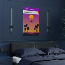 Load image into Gallery viewer, Destination Poster - NWA 2000s - Los Angeles Sunset - Premium Satin