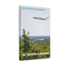 Load image into Gallery viewer, Destination Canvas Gallery Wrap - North Central Airlines DC-9 - Boundless Adventure
