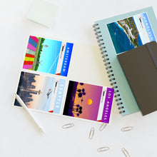 Load image into Gallery viewer, Vinyl Stickers - NWA 2000s Destination Posters, Group 1