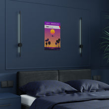 Load image into Gallery viewer, Destination Poster - NWA 2000s - Los Angeles Sunset - Premium Satin
