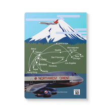 Load image into Gallery viewer, Softcover Journal - 1970s Northwest Destination Poster Series - Japan