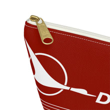 Load image into Gallery viewer, Packing Pouch - small, flat bottom, white zipper - Republic / North Central "Ducking Out"