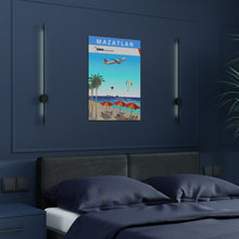 Load image into Gallery viewer, Destination Poster - NWA 2000s - Mazatlan A320