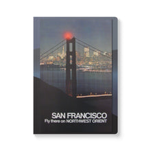 Load image into Gallery viewer, Softcover Journal - 1970s Northwest Destination Poster Series - San Francisco