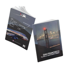 Load image into Gallery viewer, Softcover Journal - 1970s Northwest Destination Poster Series - San Francisco