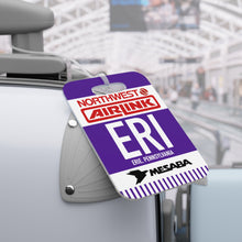 Load image into Gallery viewer, Luggage Tag - 2-sided acrylic - Northwest Airlink / Mesaba Hometown Series - Erie, Pennsylvania