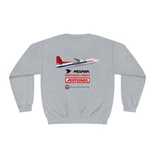 Load image into Gallery viewer, Crewneck Sweatshirt - Mesaba 80th Anniversary - Northwest Orient Airlink Fokker F27