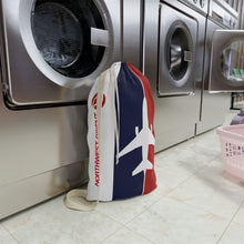 Load image into Gallery viewer, Laundry Bag / Jumbo Packing Bag - Northwest 1970s with 747 and DC-10