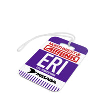 Load image into Gallery viewer, Luggage Tag - 2-sided acrylic - Northwest Airlink / Mesaba Hometown Series - Erie, Pennsylvania