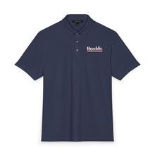 Load image into Gallery viewer, Men's Stretch Jersey Polo — Republic 1985 Logo