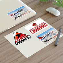 Load image into Gallery viewer, Vinyl Stickers - Northwest Airlink 1980s Mesaba Aircraft