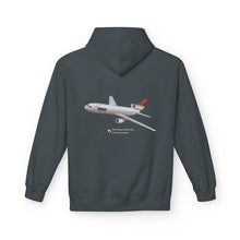 Load image into Gallery viewer, Fleece Hoodie - Midweight Softstyle - Northwest 2000s Logo & DC-10