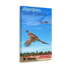 Load image into Gallery viewer, Destination Canvas Gallery Wrap - Northwest Orient Airlink - Aberdeen, SD - Mesaba Metroliner