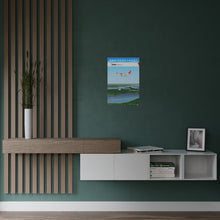 Load image into Gallery viewer, Destination Poster - NWA 2000s - Brainerd Lakes Mesaba Saab 340 - Premium Satin