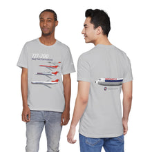 Load image into Gallery viewer, Short Sleeve T-Shirt - Northwest Boeing 727-200 Livery Formation