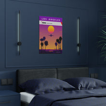 Load image into Gallery viewer, Destination Poster - NWA 2000s - Los Angeles Sunset - Premium Satin