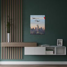 Load image into Gallery viewer, Destination Poster - NWA 2000s - Seattle 747-400