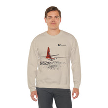 Load image into Gallery viewer, Crewneck Sweatshirt - Heavy Blend™ - Bonanza 1960s logo on F-27