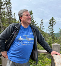 Load image into Gallery viewer, Short Sleeve T-Shirt - North Central Convair 580 Illustration