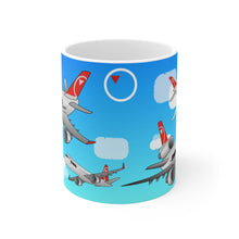 Load image into Gallery viewer, Ceramic Mug 11oz - Chibi NWA 2000s era jets