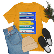 Load image into Gallery viewer, Short Sleeve T-Shirt - Republic Airlines Heritage DC-9 Noses