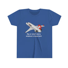 Load image into Gallery viewer, Youth Short Sleeve Tee - Happy 2000s NWA CRJ-900