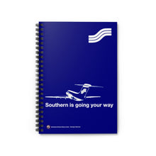 Load image into Gallery viewer, Spiral Notebook - Ruled Line - Southern Airways Going Your Way