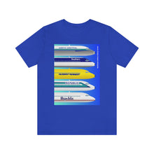 Load image into Gallery viewer, Short Sleeve T-Shirt - Republic Airlines Heritage DC-9 Noses