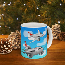 Load image into Gallery viewer, Ceramic Mug 11oz - Chibi NWA 2000s era jets