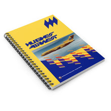 Load image into Gallery viewer, Spiral Notebook - Ruled Line - Hughes Airwest Sundance Heritage Series