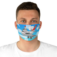 Load image into Gallery viewer, Fabric Face Mask - Chibi Boeing 747-400