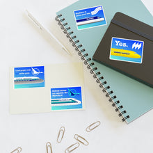 Load image into Gallery viewer, Vinyl Stickers - Republic History DC-9 Noses